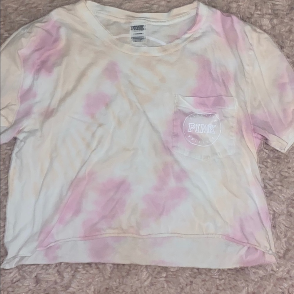 PINK tie dye shirt
